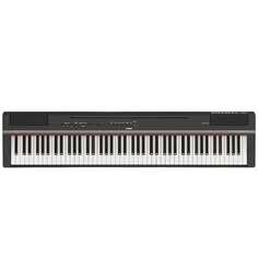 Yamaha P125B 88-клавишное цифровое пианино черного цвета P-125B Digital Piano