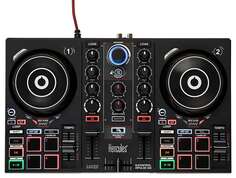 Контроллер Hercules DJ Control Inpulse 200 DJ Control Inpulse 200 Controller w/ built-in sound card, dynamic light guides, IMA (Inteligent Music Assistant)