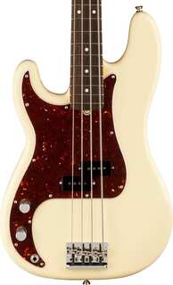 Бас-гитара Fender American Professional II Precision Bass для левшей — олимпийский белый с накладкой из палисандра 0193940705