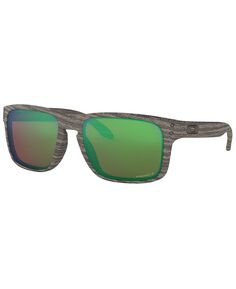 Поляризованные солнцезащитные очки, oo9102 55 holbrook woodgrain Oakley, мульти