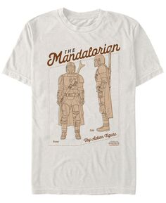 Звездные войны мужская мандалорская игрушка фигурка футболка Fifth Sun