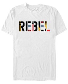 Мужская футболка с надписью «звездные войны. эпизод ix: восстание скайуокера: повстанец» Fifth Sun, белый