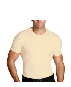 Мужская компрессионная футболка insta slim с коротким рукавом и круглым вырезом Instaslim