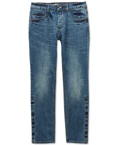 Мужские зауженные джинсы belmore прямого кроя power stretch с магнитной ширинкой и фиксирующей застежкой Seven7