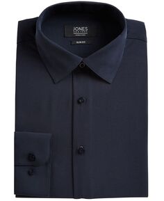 Мужская классическая рубашка slim-fit stretch cooling tech Jones New York, синий