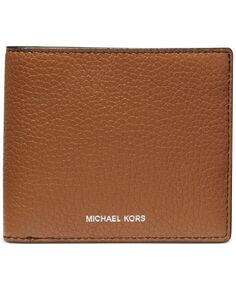 Мужской кожаный кошелек mason Michael Kors