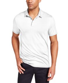 Мужская рубашка поло alfatech stretch solid, созданная для macy&apos;s Alfani, белый