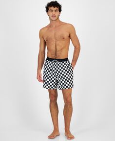 Мужские плавки zane checkerboard 5 дюймов от inc, созданные для macy&apos;s INC International Concepts, мульти