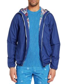 Мужская приталенная водоотталкивающая куртка-ветровка stormy night Brooklyn Brigade, синий
