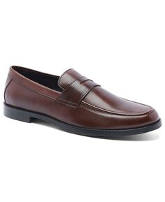 Мужские кожаные лоферы sherman penny loafer без шнуровки Anthony Veer