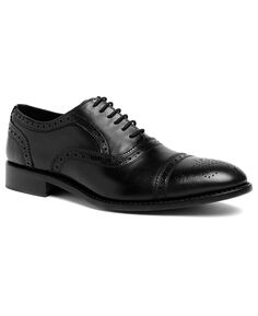 Мужские модельные туфли ford quarter brogue oxford на шнуровке Anthony Veer, черный