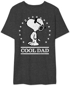 Мужская футболка с рисунком snoopy cool dad AIRWAVES, мульти