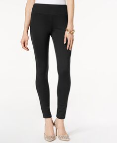 Женские брюки понте без застежек, созданные для macy&apos;s INC International Concepts, мульти