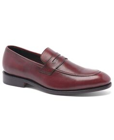 Мужские модельные туфли goodyear без шнурков gerry penny loafer Anthony Veer, красный
