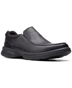 Мужские кожаные слипоны bradley free Clarks, мульти