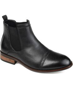 Мужские ботинки челси garrett cap toe Vance Co., черный