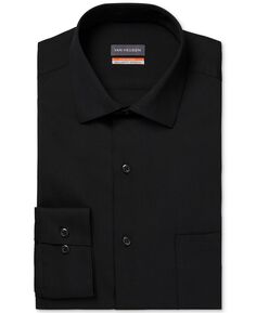 Мужская классическая рубашка stain shield стандартного кроя Van Heusen, черный