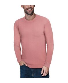 Мужской базовый пуловер с круглым вырезом, свитер средней плотности X-Ray