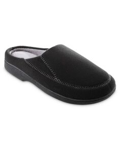 Фирменные мужские тапочки eco comfort в римском стиле с капюшоном Isotoner, черный