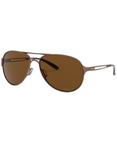 Женские солнцезащитные очки-пилоты, oo4054 60 предостережение Oakley, коричневый