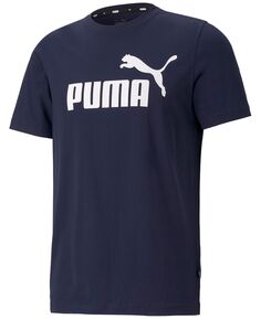 Мужская футболка с логотипом essential Puma, синий