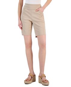 Женские шорты-бермуды со средней посадкой без застежек, созданные для macy&apos;s INC International Concepts, мульти