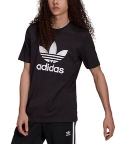 Мужская футболка с трилистником originals adidas, черный