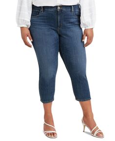 Модные джинсы-капри скинни большого размера 311 Levi&apos;s, мульти Levis