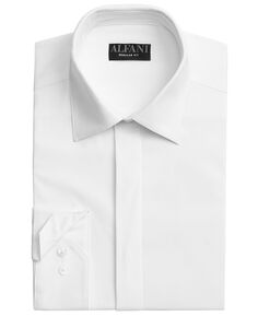 Мужская классическая рубашка стандартного кроя с двусторонней эластичностью и откидными манжетами, созданная для macy&apos;s Alfani, мульти