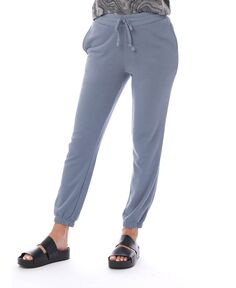 Женские классические спортивные штаны из ткани френч терри Macy&apos;s, мульти Macy's