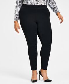 Узкие брюки понте больших размеров, созданные для macy&apos;s INC International Concepts, мульти