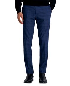 Мужские классические брюки облегающего кроя стрейч Kenneth Cole Reaction, синий