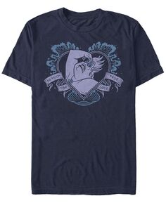 Мужская футболка с круглым вырезом с короткими рукавами true love ursula Fifth Sun, синий