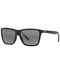 Мужские поляризованные солнцезащитные очки, mj000672 cruzem 57 Maui Jim, черный