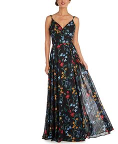 Платье с цветочным принтом Nightway, мульти