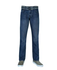 Мужские прямые джинсы с поясом Flypaper, мульти