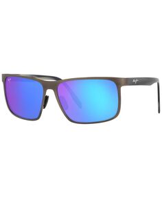 Мужские поляризованные солнцезащитные очки, mj000671 61 wana Maui Jim, мульти