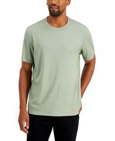 Мужская однотонная футболка с круглым вырезом supima blend, созданная для macy&apos;s Alfani, мульти