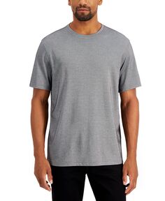 Мужская однотонная футболка с круглым вырезом supima blend, созданная для macy&apos;s Alfani, мульти