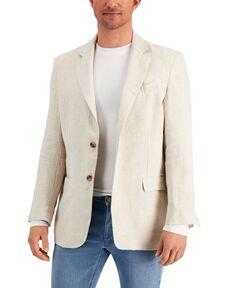 Мужской льняной пиджак, созданный для macy&apos;s Club Room, мульти