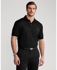 Мужская футболка-поло классического кроя из мягкого хлопка большого и высокого роста Polo Ralph Lauren, мульти