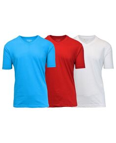 Мужская футболка с коротким рукавом и v-образным вырезом, упаковка из 3 шт. Galaxy By Harvic