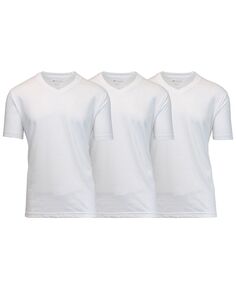 Мужская футболка с коротким рукавом и v-образным вырезом, упаковка из 3 шт. Galaxy By Harvic, мульти