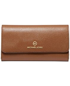 Большой бумажник trifold с подвеской jet set charm Michael Kors