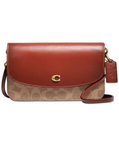 Сумка COACH Signature Coated Canvas Hayden Crossbody with Removable Strap, мульти