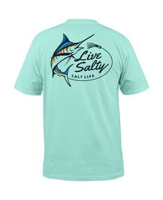 Мужская футболка salty marlin с графическим логотипом Salt Life