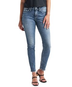 Женские джинсы-скинни suki Silver Jeans Co.
