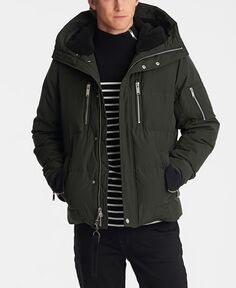 Мужская пуховая куртка с капюшоном Karl Lagerfeld Paris