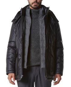 Мужская парка oxley tumbled resin parka Marc New York