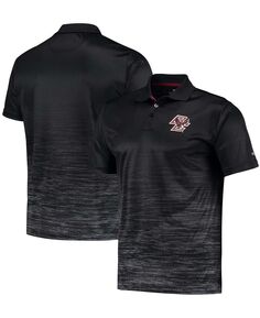 Мужская футболка-поло boston college eagles marshall черного цвета Colosseum, черный